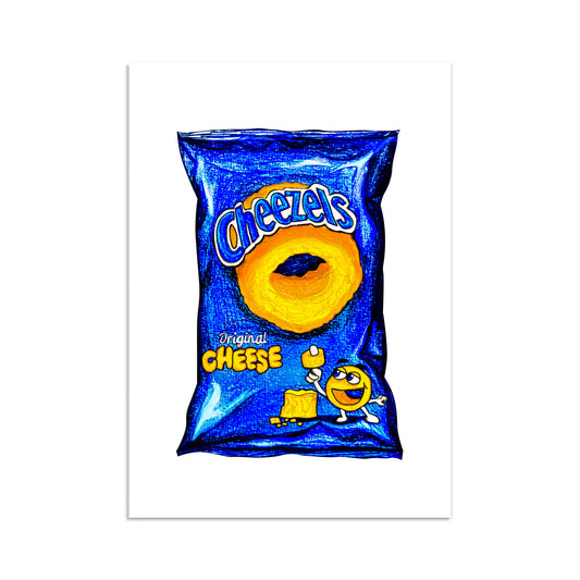 Cheezels Print